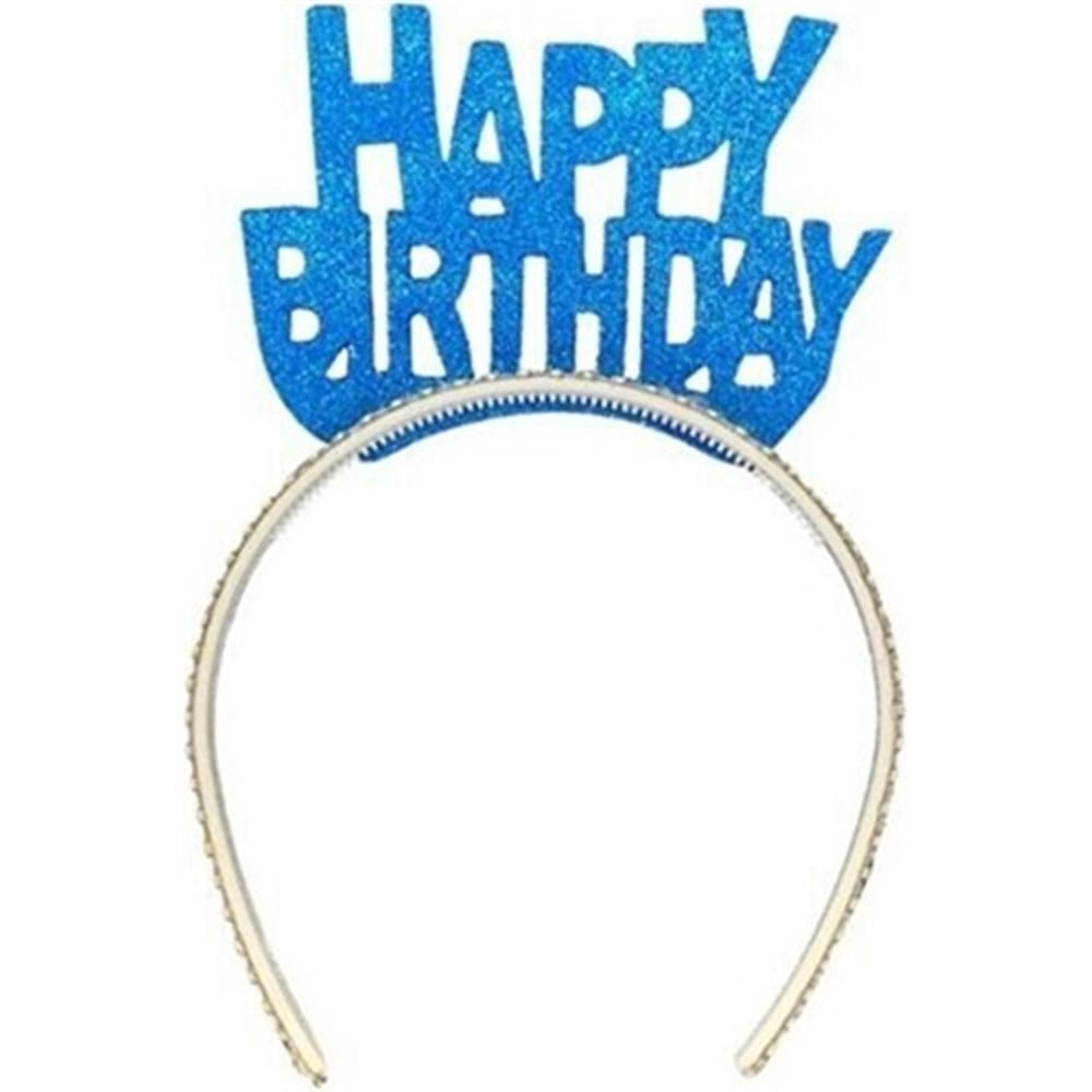 Simli Eva TaçSimli Eva Happy Birthday Taç MaviYerli Üretim
