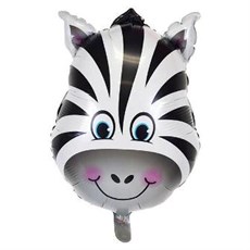 45cm Folyo Balon Safari Zebra