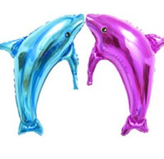 55cm Folyo Balon Yunus Pembe