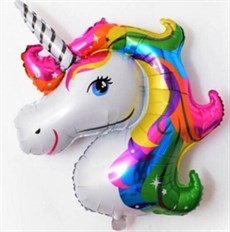 90cm Folyo Balon Unicorn