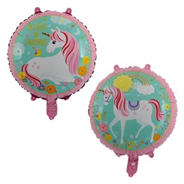 Unicorn Temalı Folyo Balon 45 cmFolyo Balon Temalı Çeşitleri