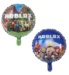 Folyo Balon Figürlü Temalı ÇeşitleriRoblox Temalı Yuvarlak Folyo Balon 45 cmİthal