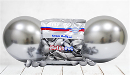 Krom BalonlarKrom Balon Gümüş 50 AdetKalisan