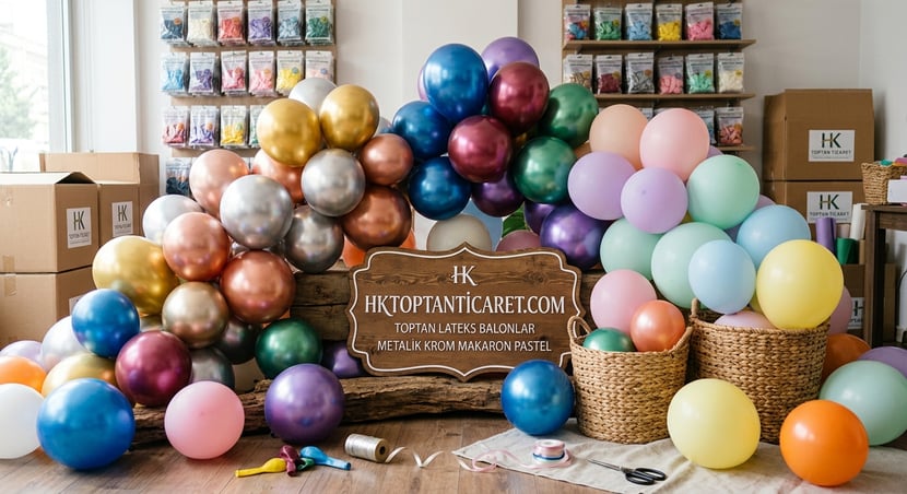 Toptan balon çeşitleri