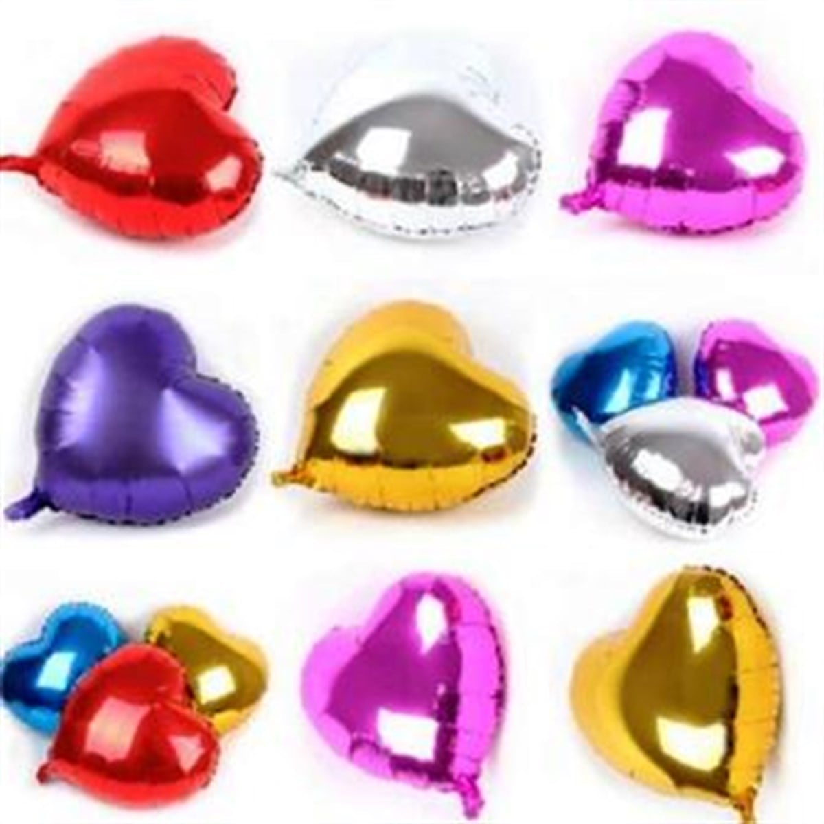 20cm Folyo Balon Kalp