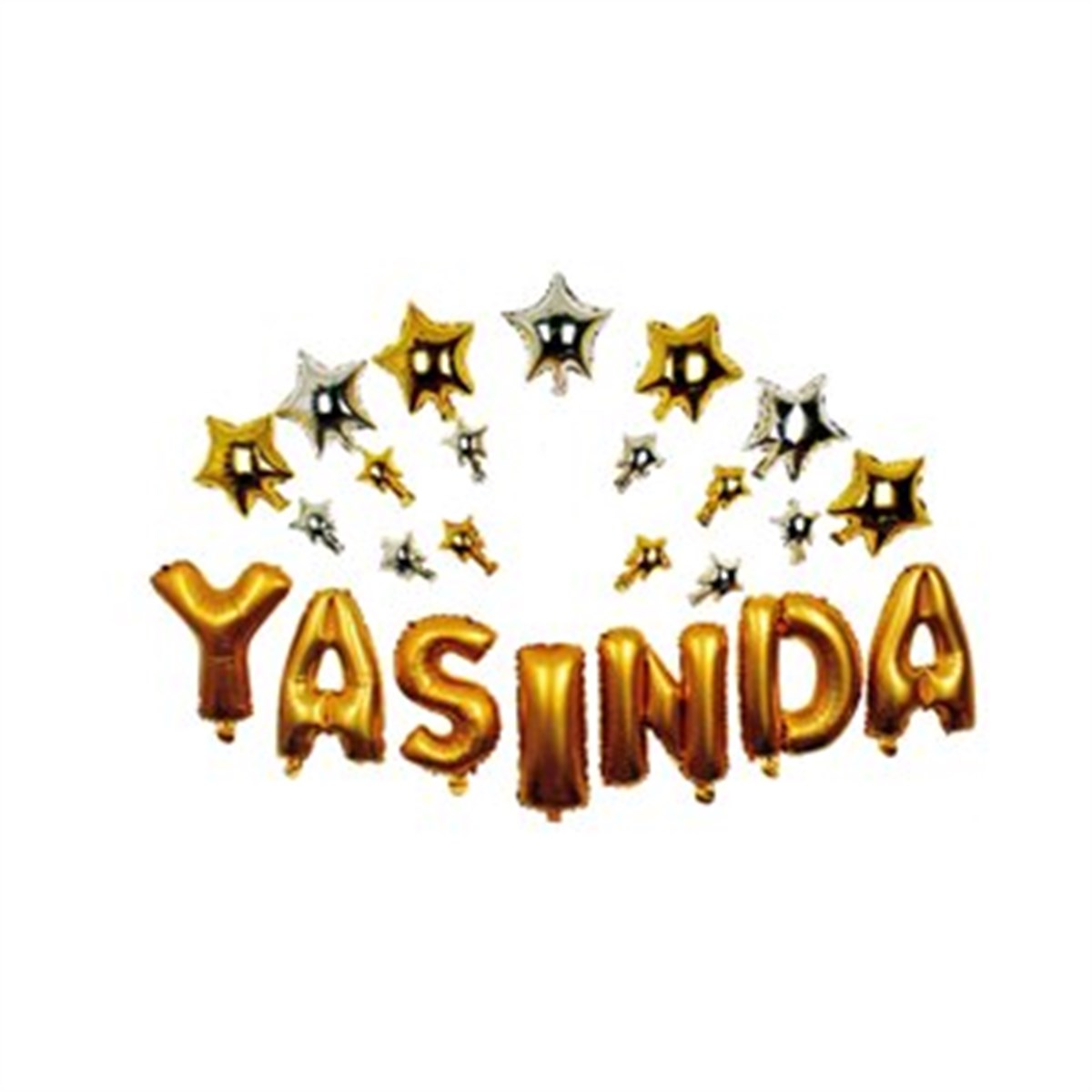 40cm Yaşında Yıldızlı Set