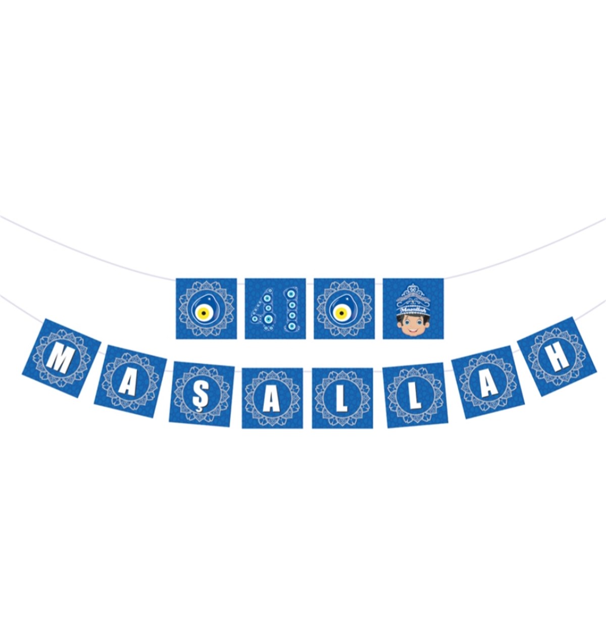 41 Kere Maşallah Flama Süs