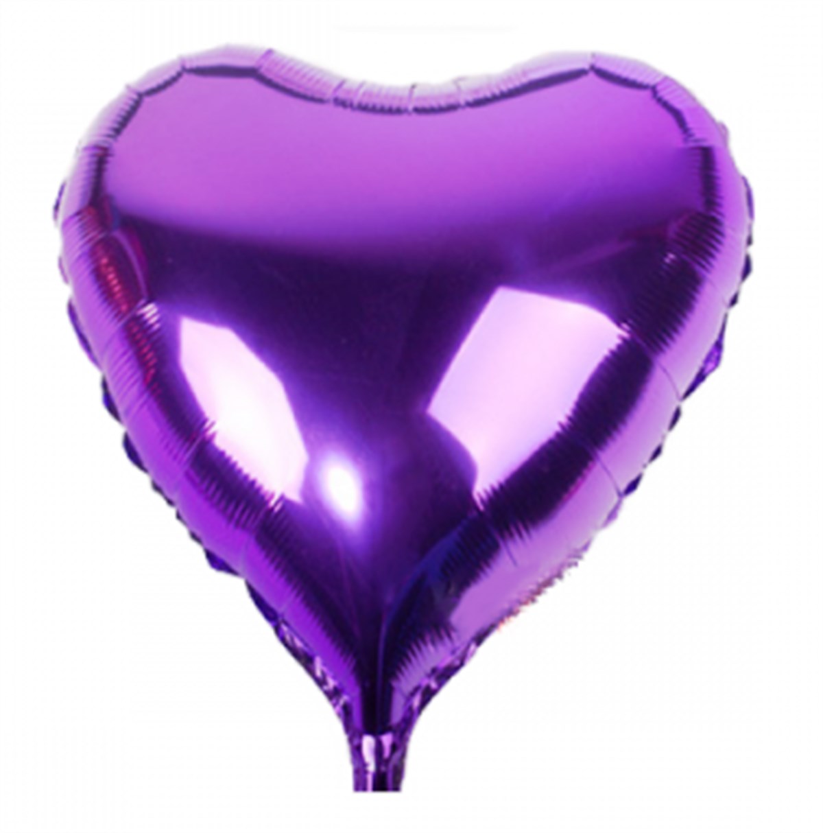 65cm Folyo Mor Kalp
