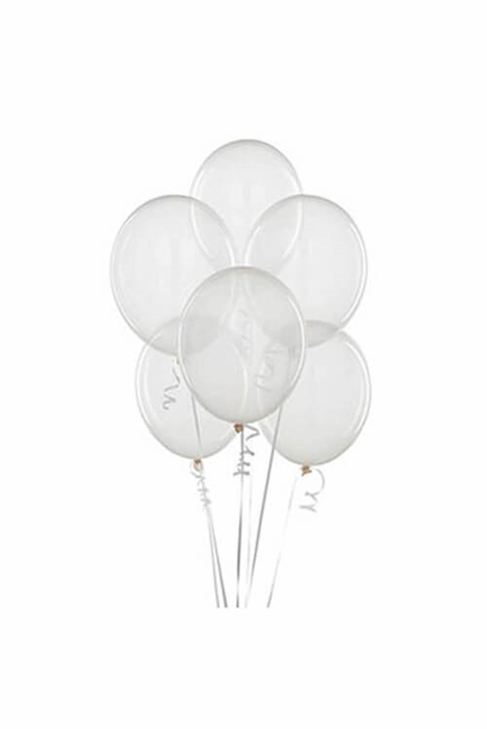 Metalik BalonlarMat Balon Şeffaf 10'lu PaketBALONEVİ