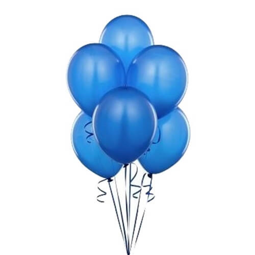 Metalik BalonlarMetalik Balon Lacivert 10 'lu PaketBALONEVİ