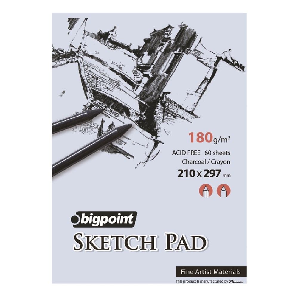 Bigpoint Suluboya Blok 200 Gram A4 - 25 Yaprak (Watercolour Pad)