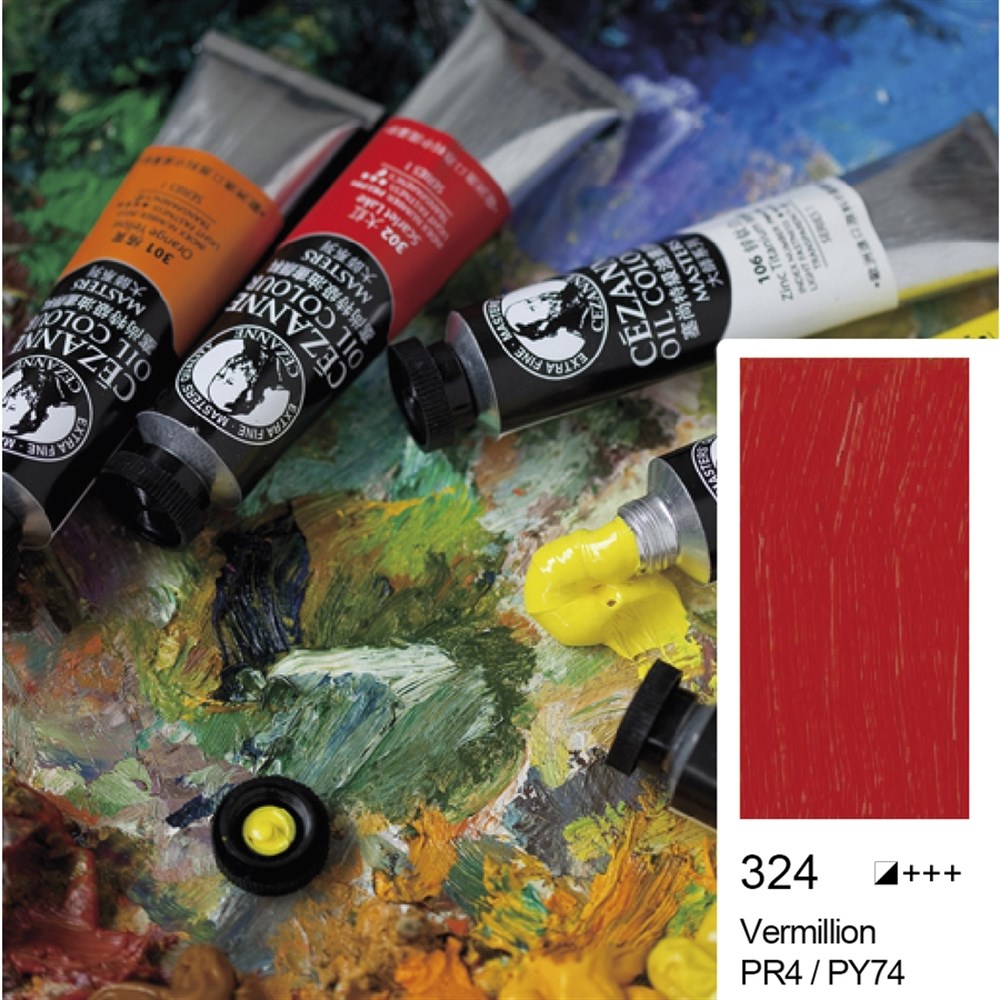 Bigpoint Cezanne Extra Fine Yağlı Boya 45 ml Vermillion 324