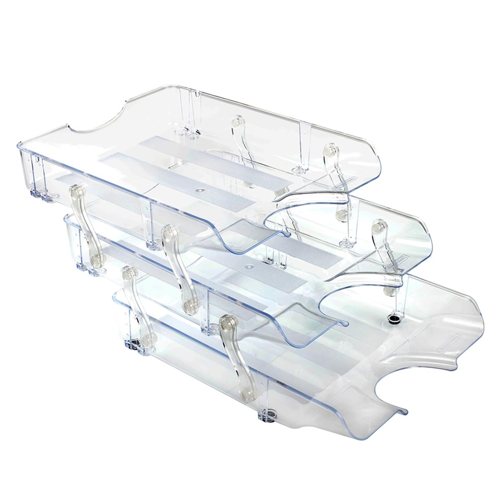 Bigpoint Şeffaf Evrak Rafı 3'lü