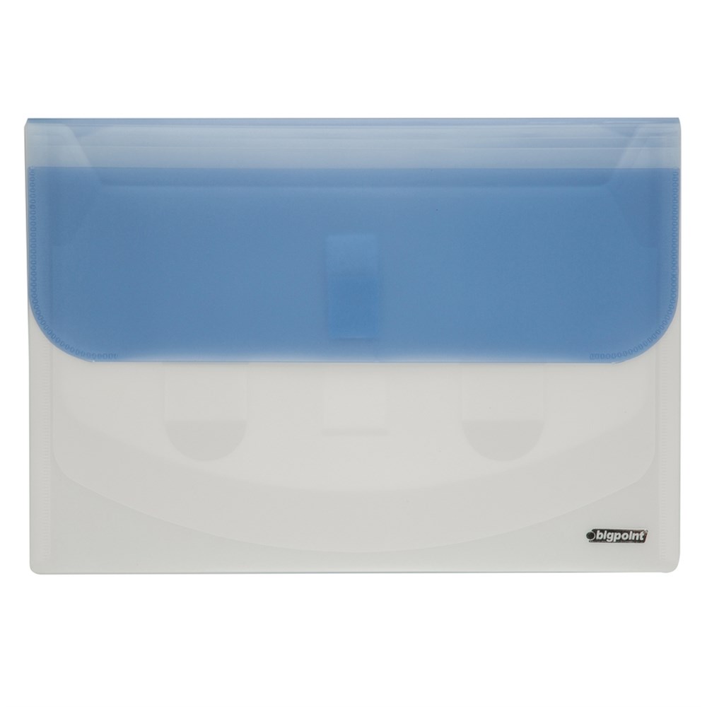 Bigpoint Kademeli Dosya 4 Cepli A4 Mavi