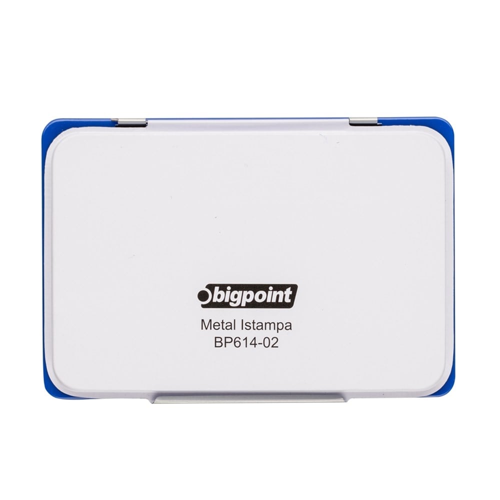 Bigpoint Metal Istampa Orta Boy (12x8.5cm)
