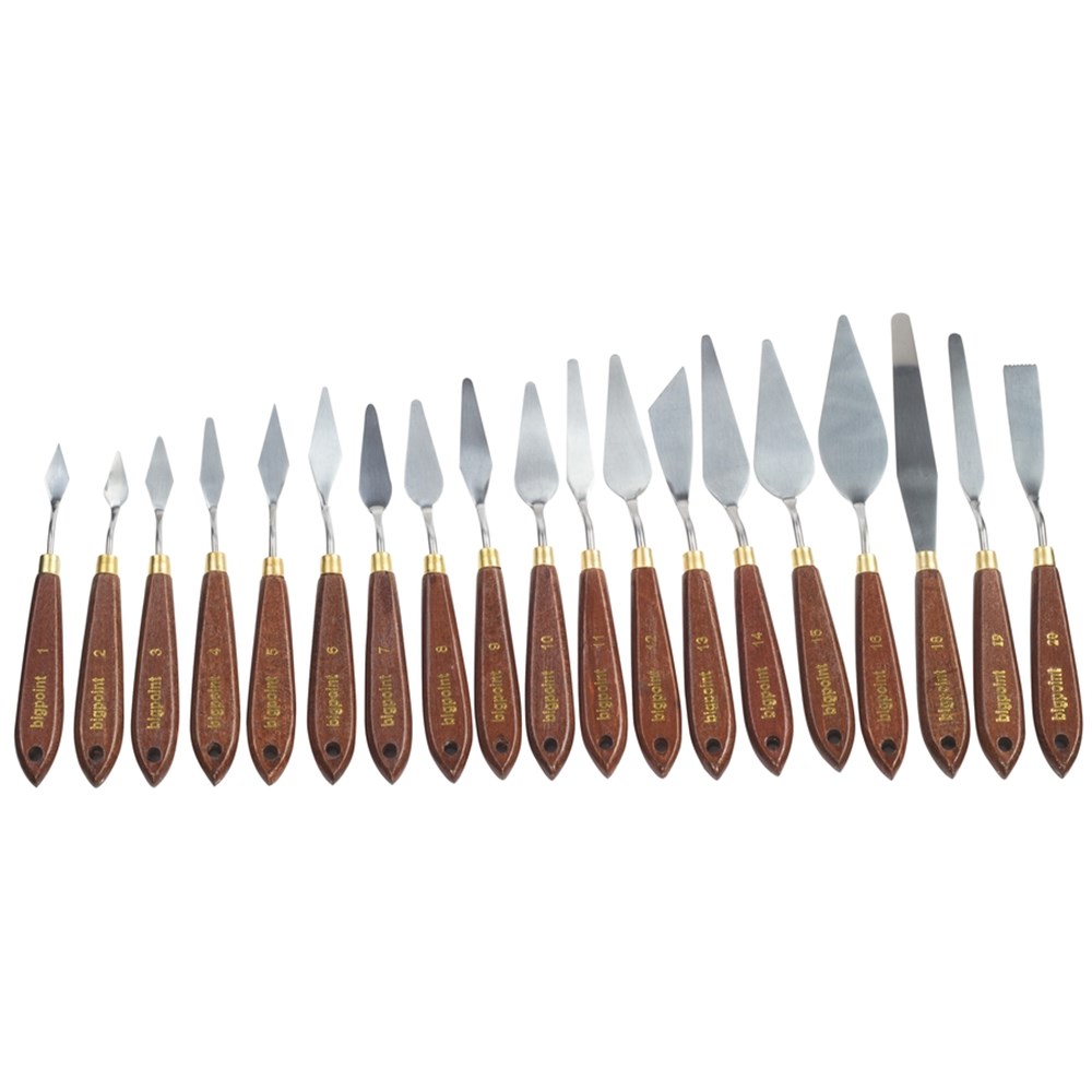 Bigpoint Metal Spatula No: 38 (Painting Knife)
