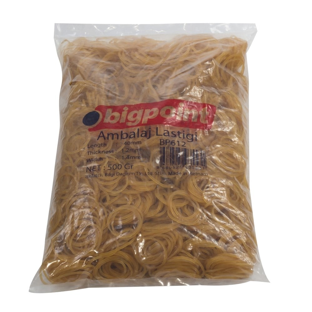 Bigpoint Mini Ambalaj Lastiği 500 Gram %100 Kauçuk
