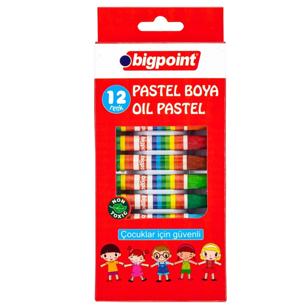 Bigpoint Pastel Boya 12 Renk