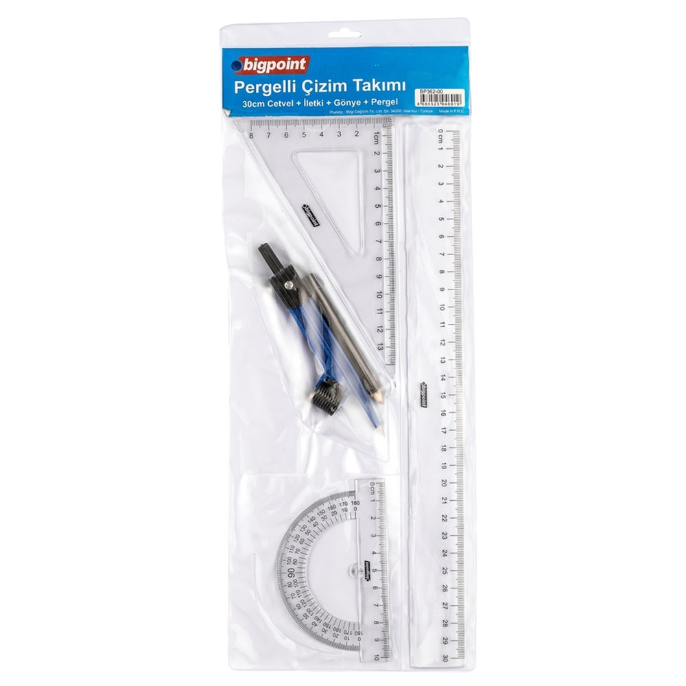 Bigpoint Pergelli Çizim Seti 30 cm