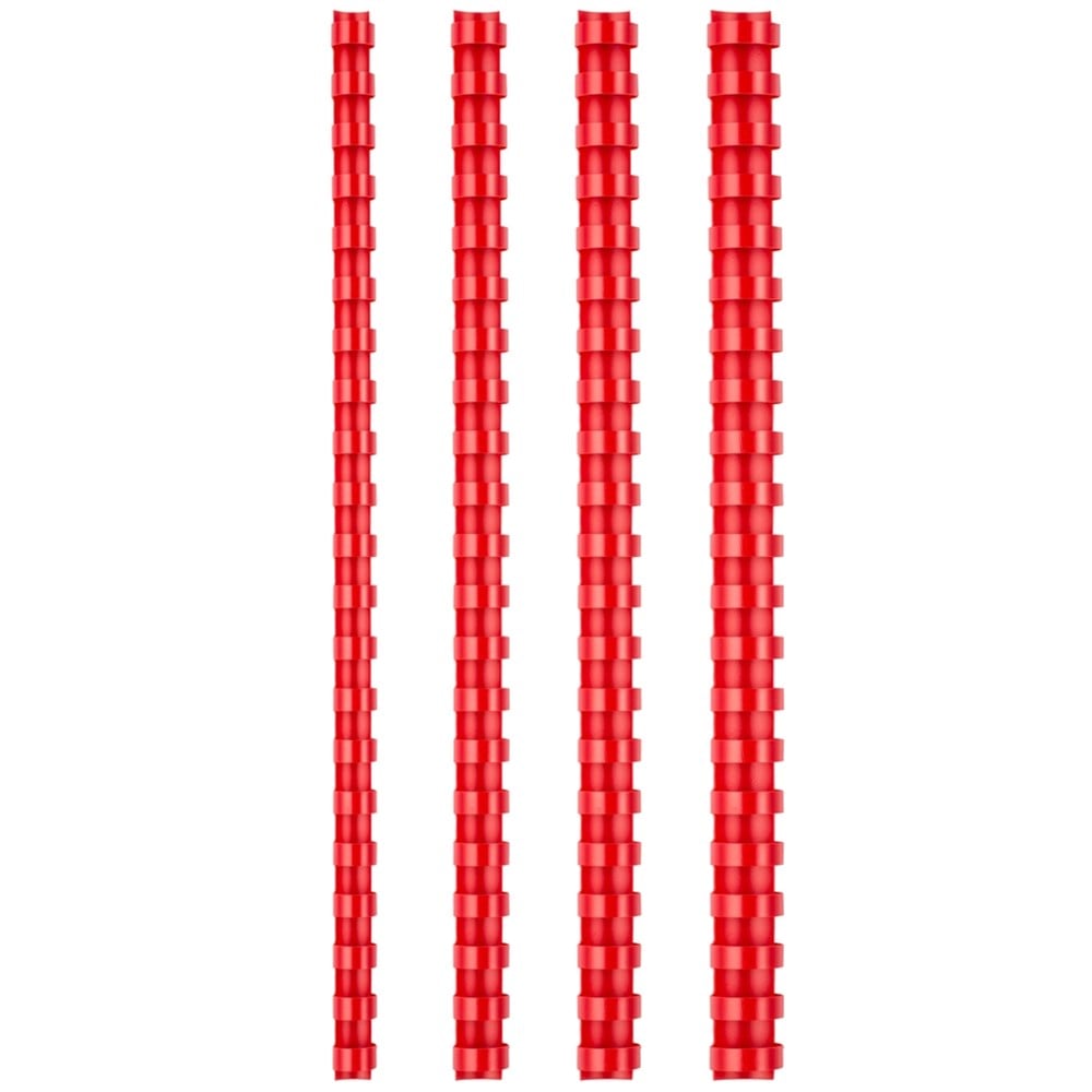 Bigpoint Plastik Spiral 6 mm Kırmızı 100'lü Kutu