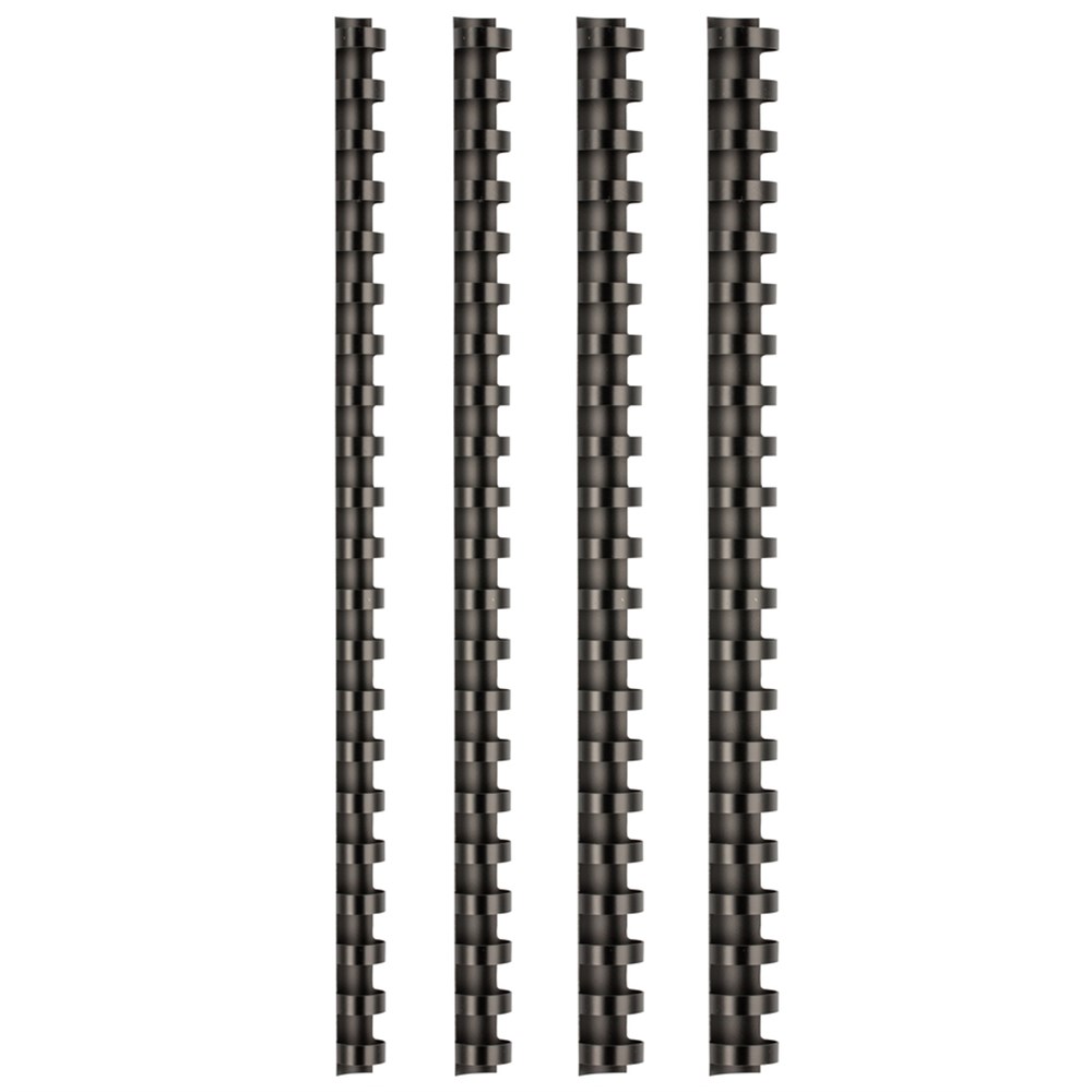 Bigpoint Plastik Spiral 6 mm Siyah 100'lü Kutu