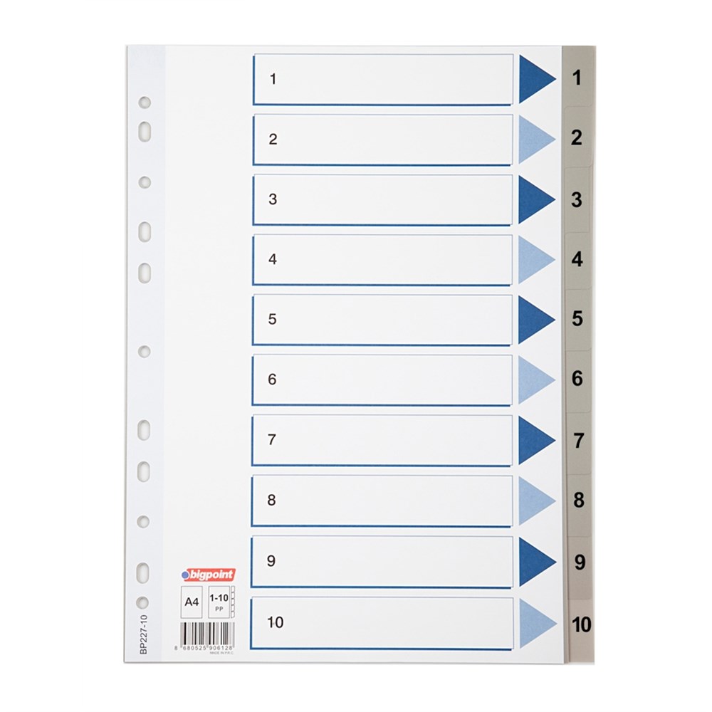Bigpoint PP Seperatör 1-10 Rakamlı
