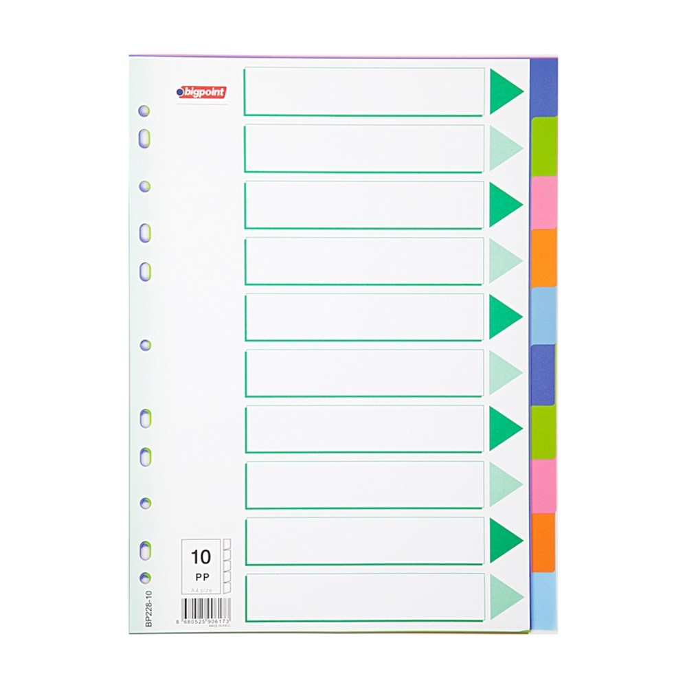 Bigpoint PP Seperatör 10 Renkli