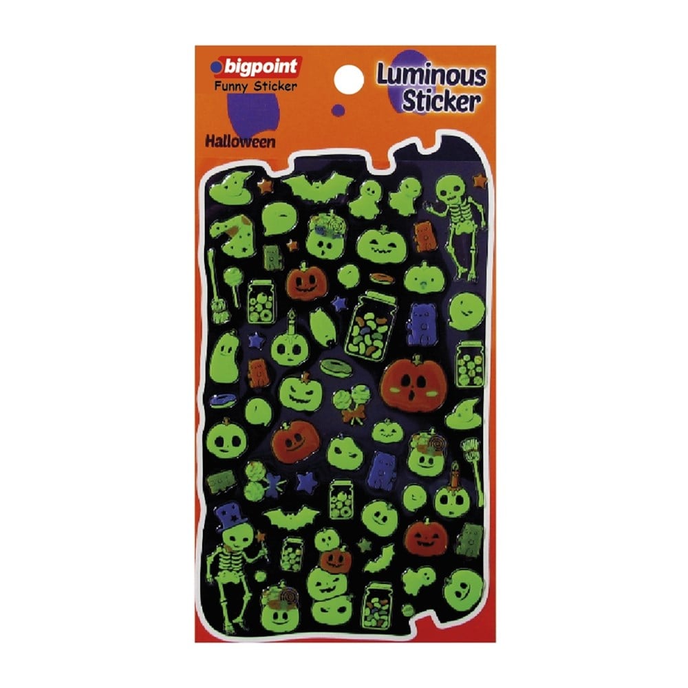 Bigpoint Sticker Fosforlu İskeletler ve Hayaletler