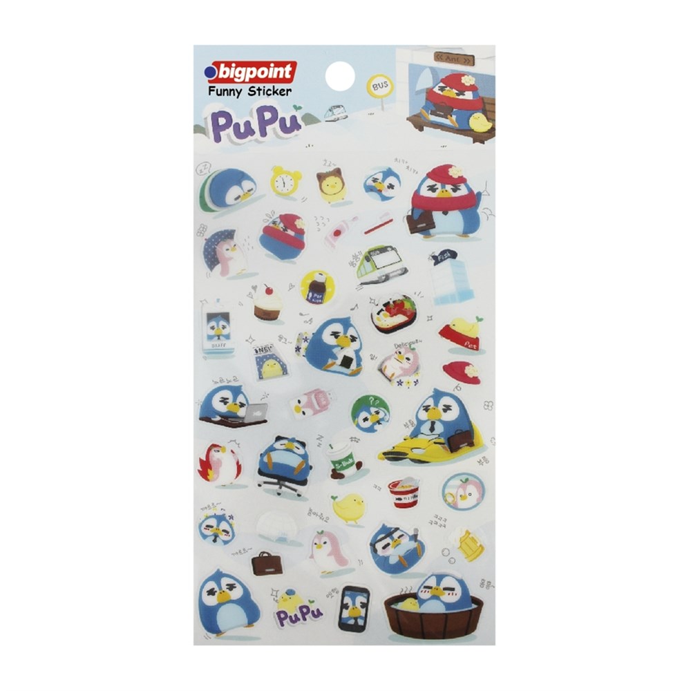Bigpoint Sticker Penguen Pupu