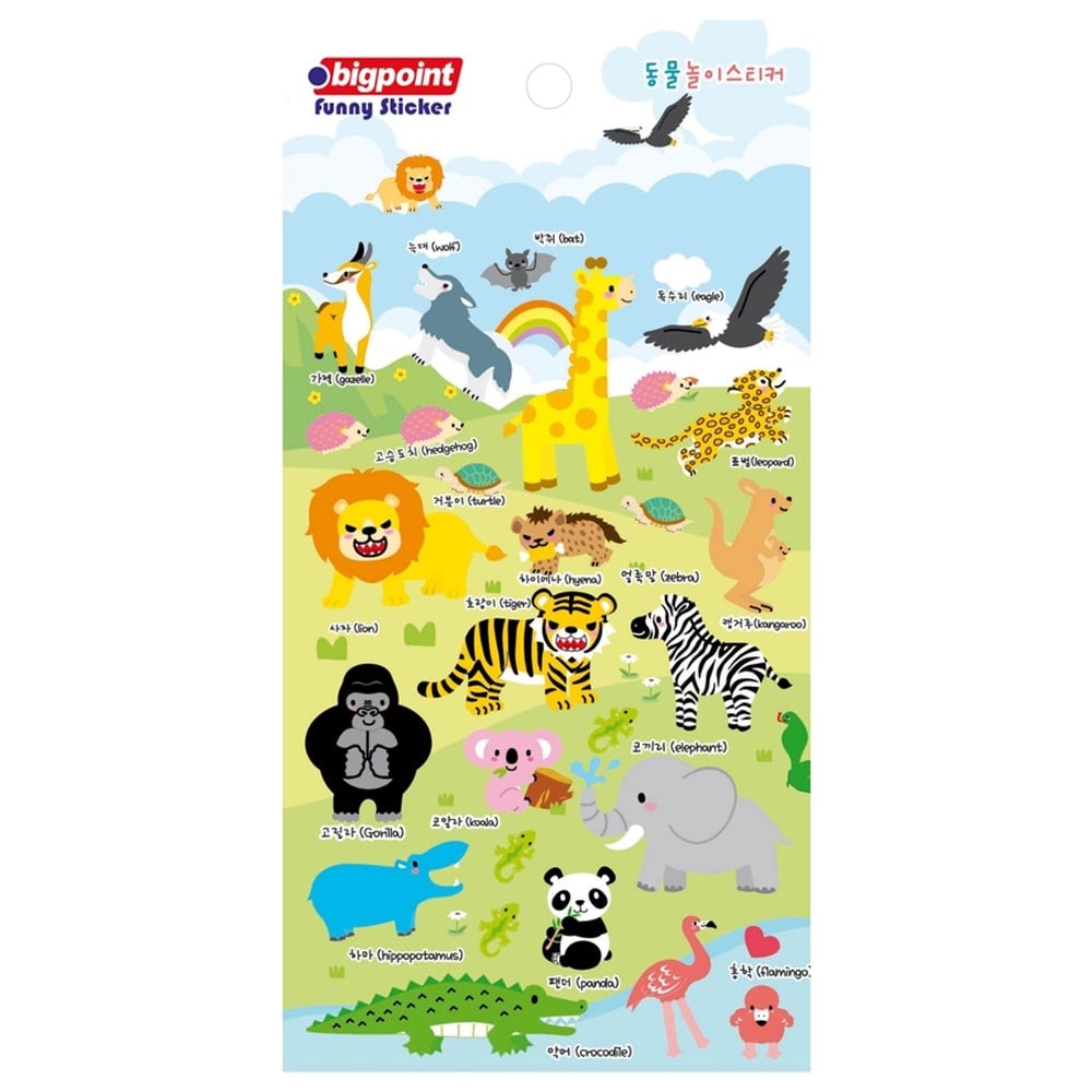 Bigpoint Sticker Sevimli Hayvanlar