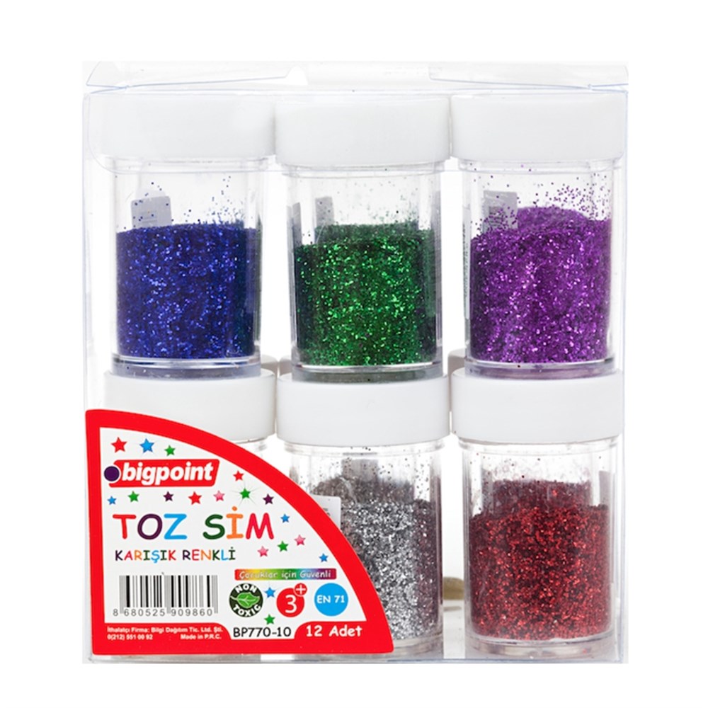Bigpoint Toz Sim Karışık Renkli 8 Gram