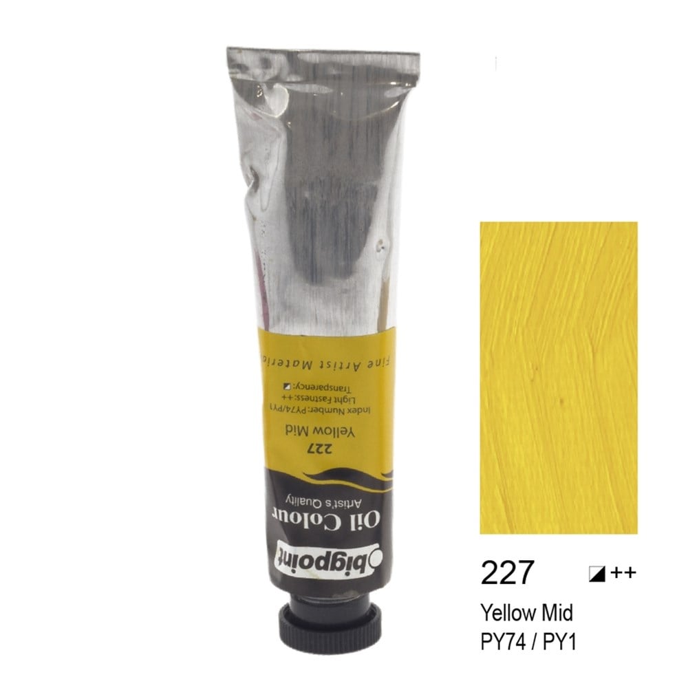 Bigpoint Yağlı Boya 45 ml Yellow Middle 227