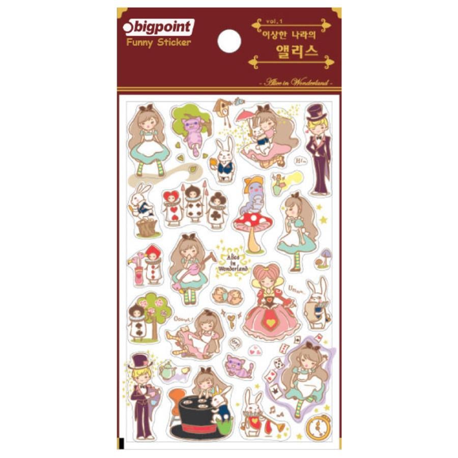 BP STICKER ALICE IN WONDERLAND....