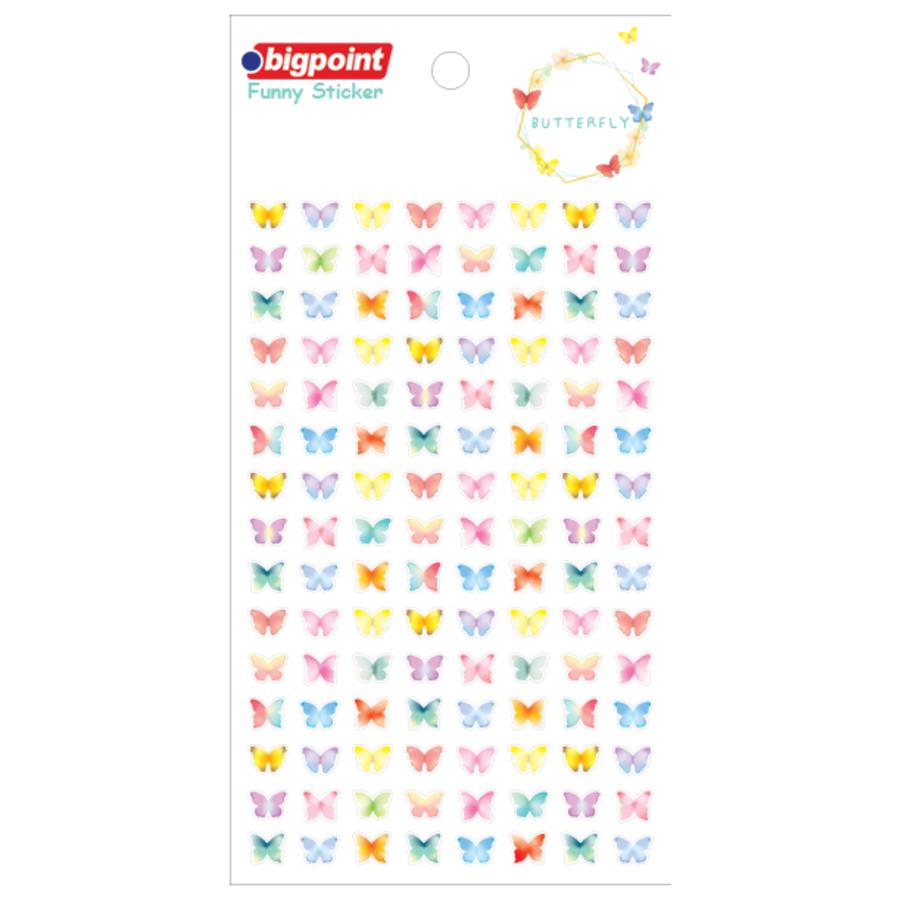 BP STICKER BUTTERFLY....