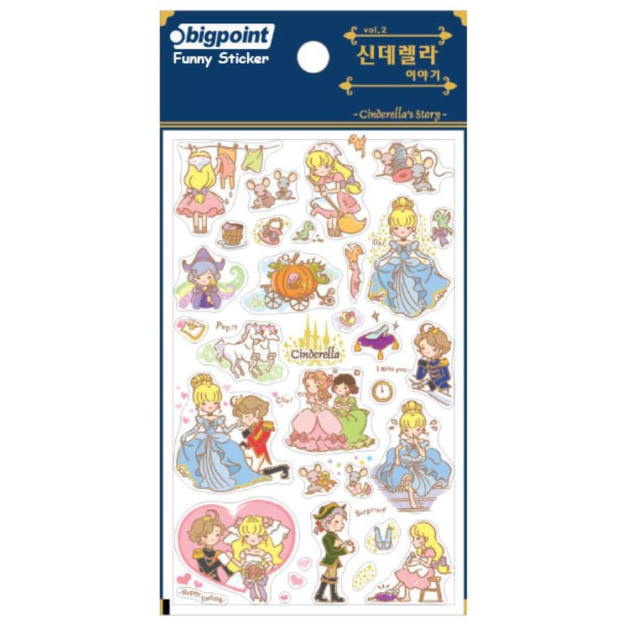 BP STICKER CINDERELLA'S STORY....