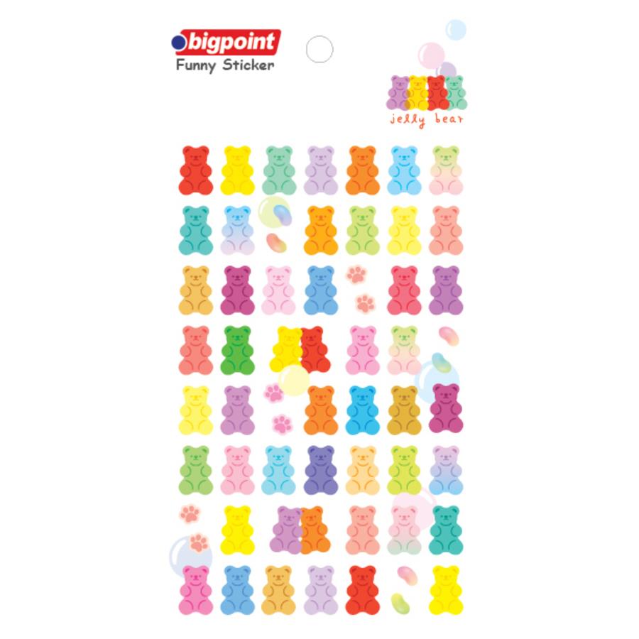BP STICKER JELLY BEAR....