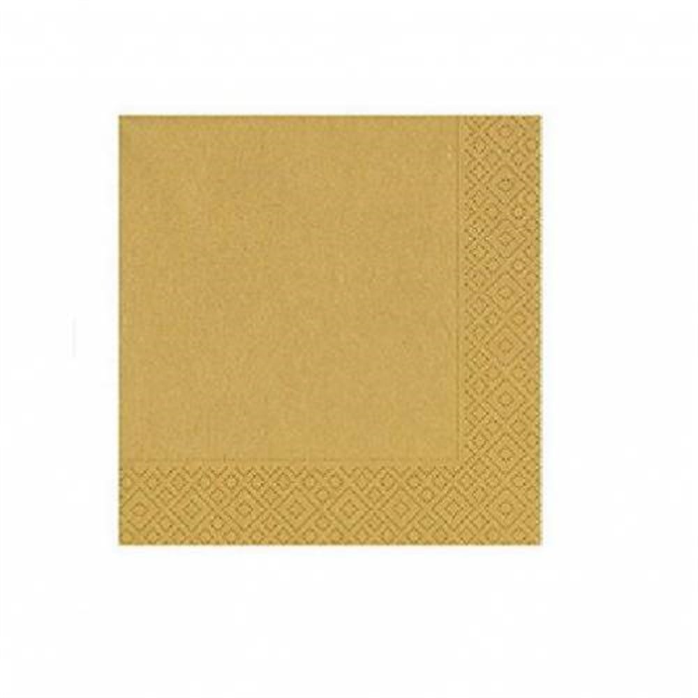 Gold Kağıt Peçete 33x33 cm çift kat - HK Ticaret