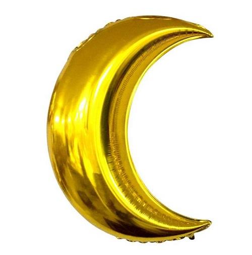 Folyo Balon Yıldız ÇeşitleriAy Folyo Balon Beyaz 60 cmİTHAL