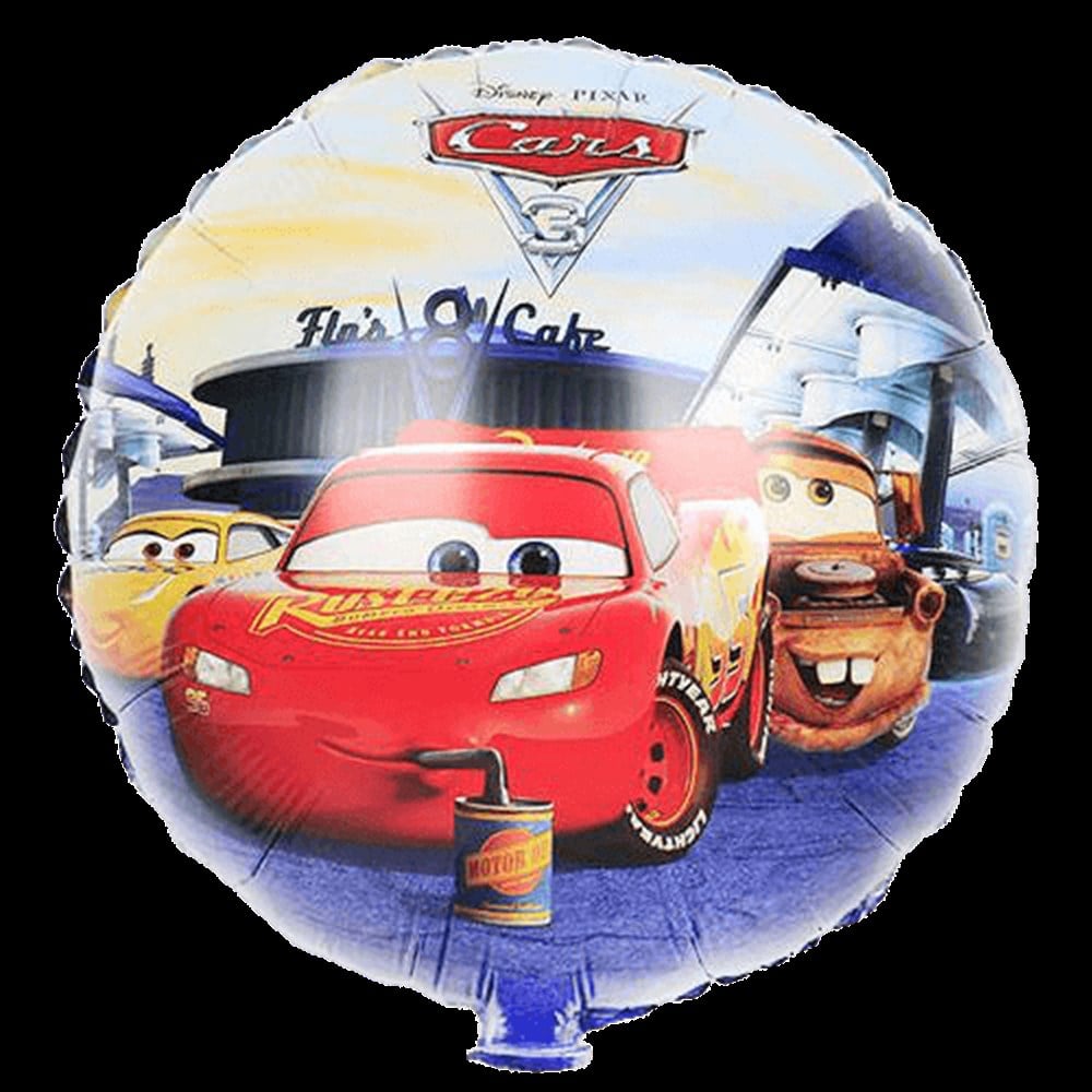 Folyo Balon Temalı ÇeşitleriCars Arabalar Temalı Folyo Balon 50cmİTHAL
