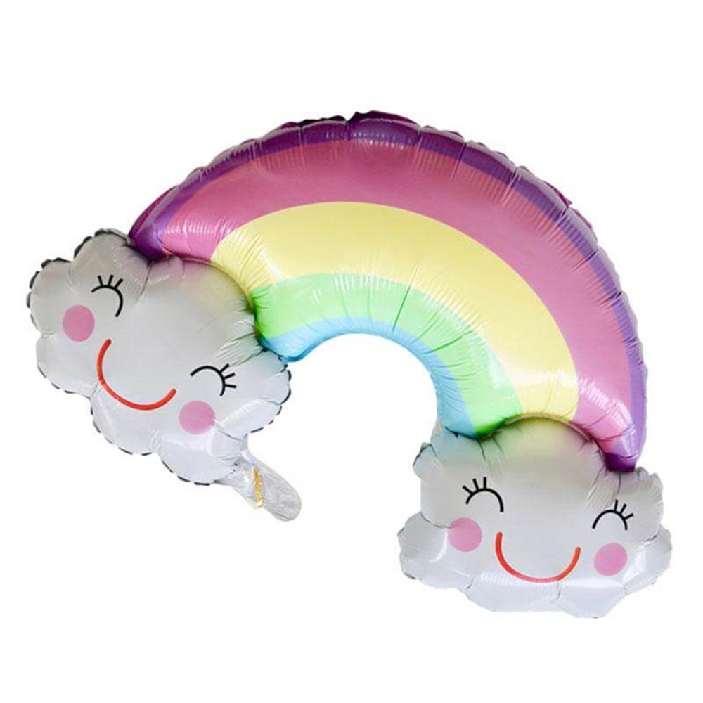 Folyo Balon Temalı ÇeşitleriGökkuşağı Folyo Balon 90cmİthal