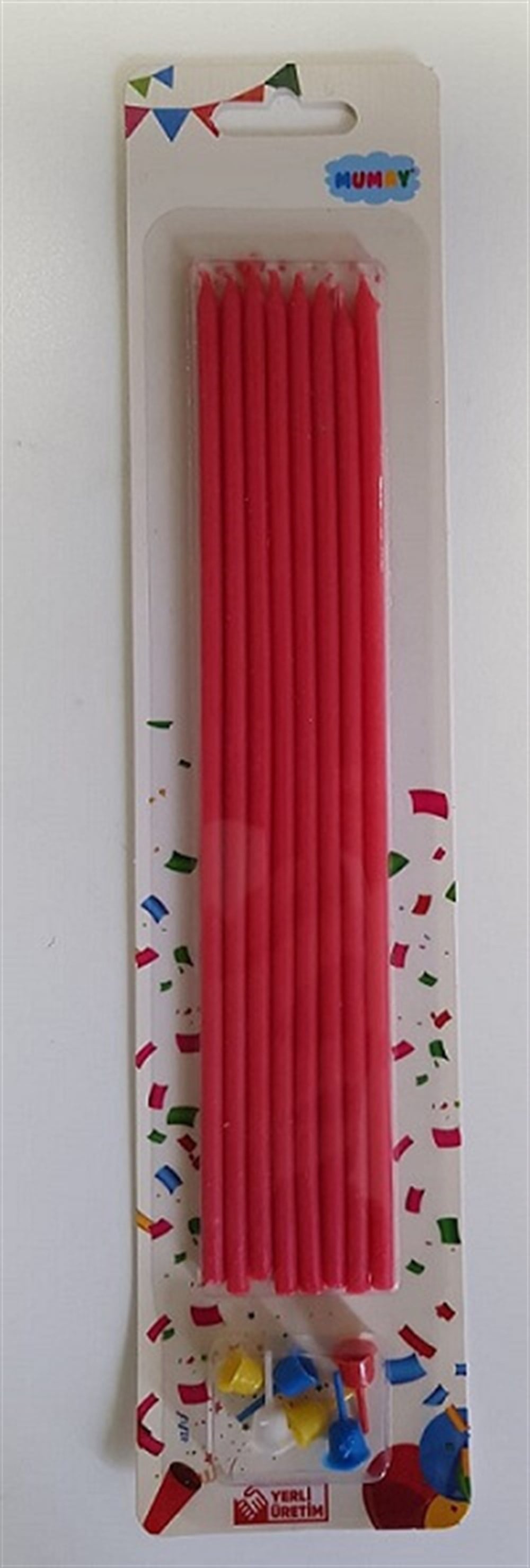 Diğer MumlarMum Çubuk 20cm Kırmızı 7'liİTHAL
