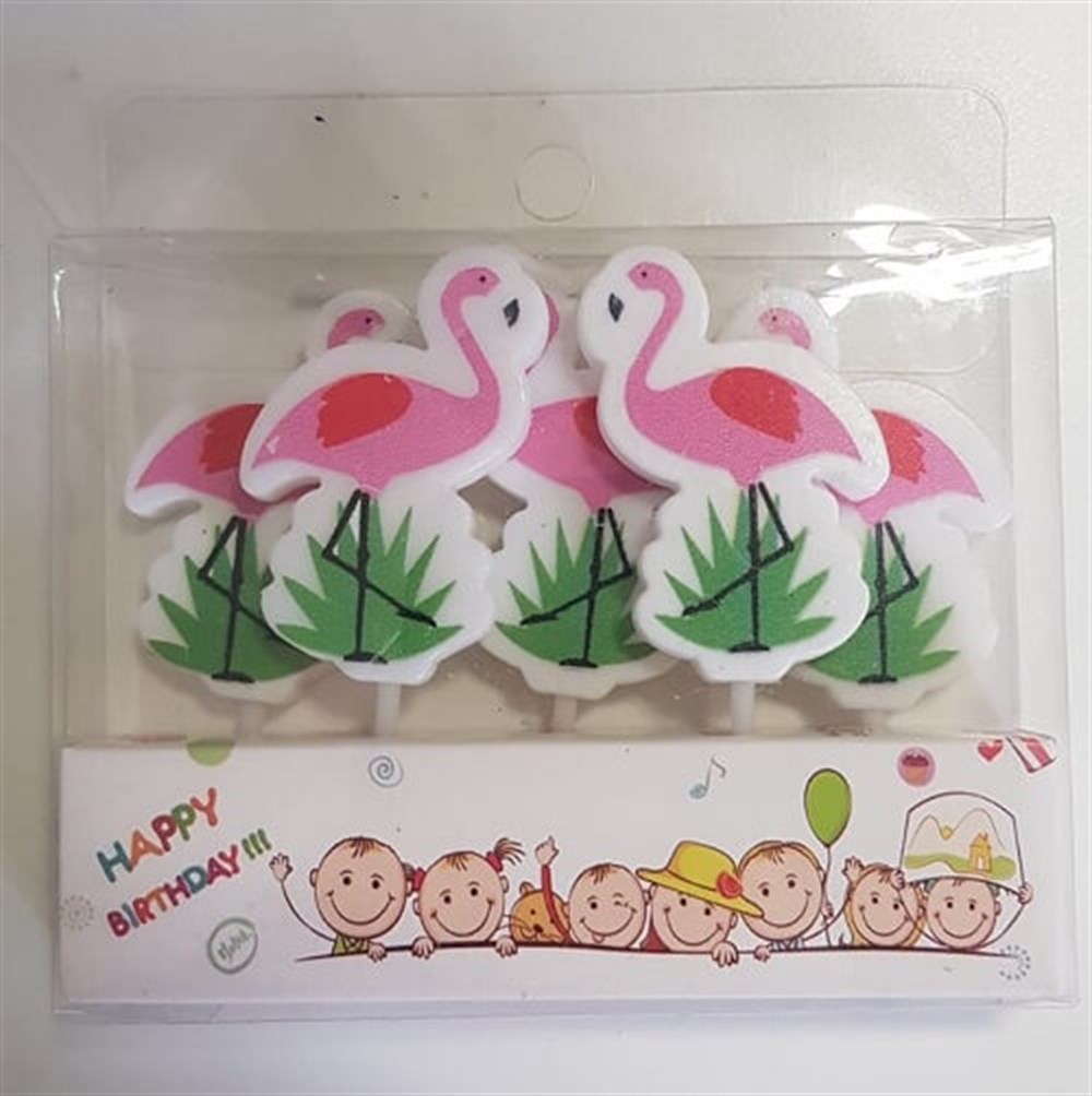 Diğer MumlarMum Flamingo Temalı 5'liİTHAL