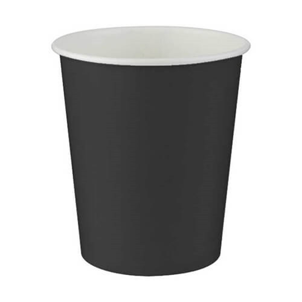 Renkli Karton BardaklarSiyah Karton Bardak 8'liİthal