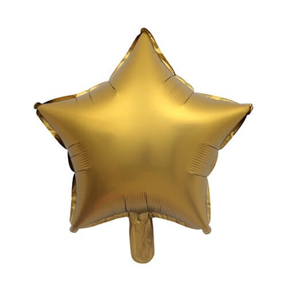 Folyo Balon Yıldız ÇeşitleriYıldız Folyo Balon (Krom-Mırror) Gold 45 cmİTHAL