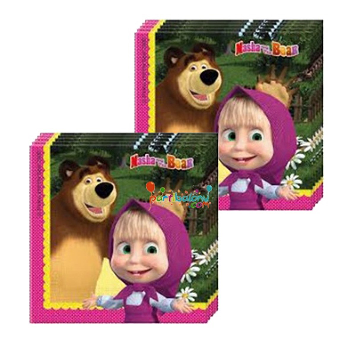 Kağıt Peçete Masha ve Kocaayı