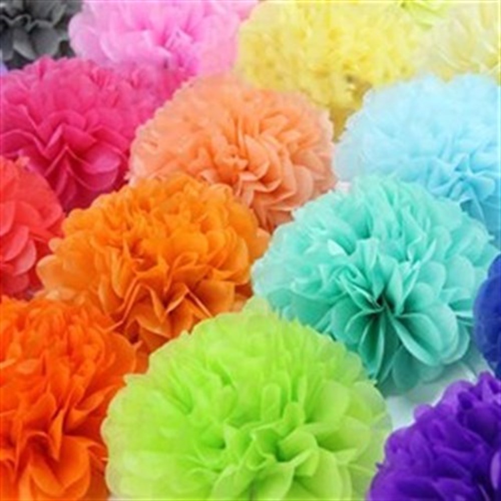 Kağıt Ponpon Süs 30 cm