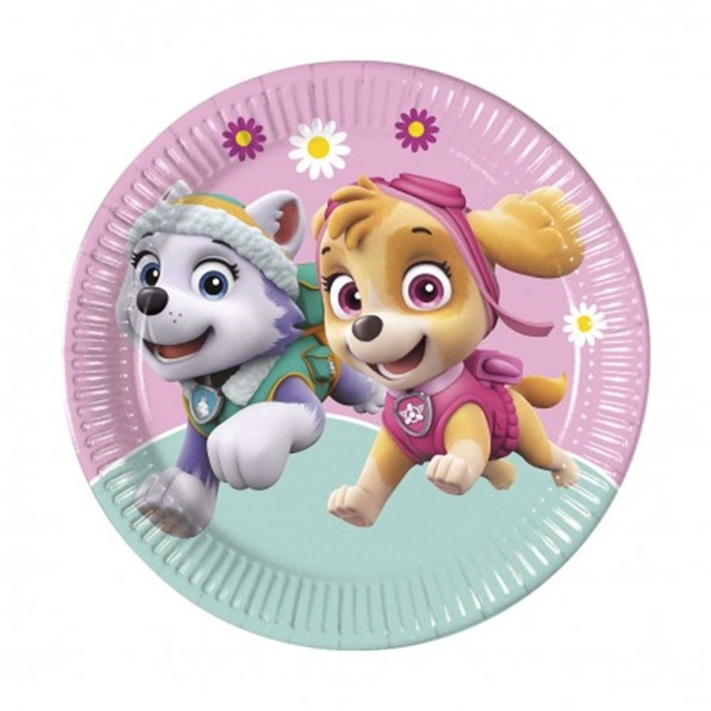 Karton Tabak Paw Patrol Skye Everest 23cmLisanslı Karton Tabaklar