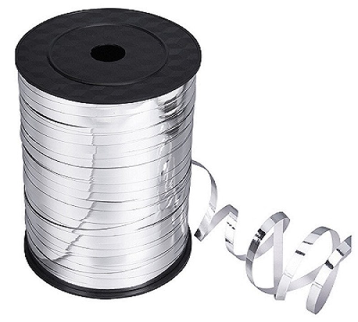 Metalik Rafya Gümüş 8 mm 200 mt