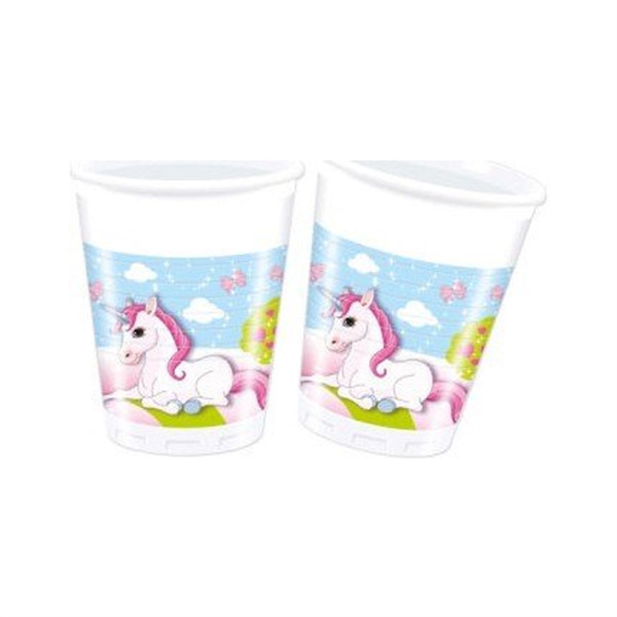 Plastik Bardak Unicorn