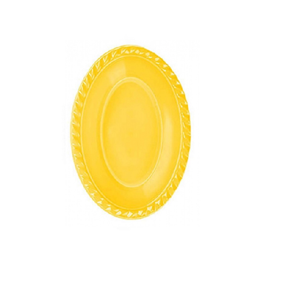 Plastik Kase 11cm Sarı